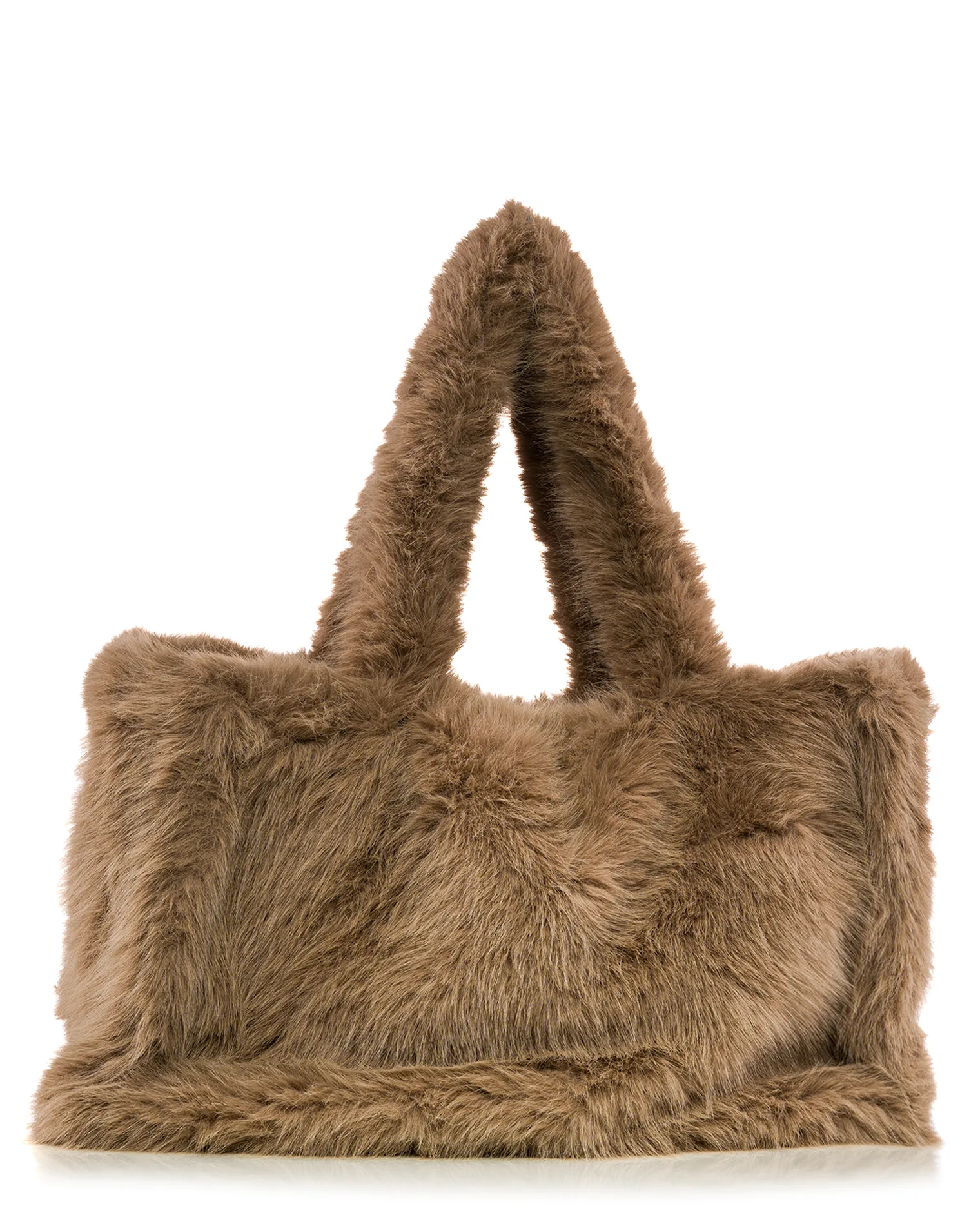 Geanta Fluff It Up, Culoare taupe