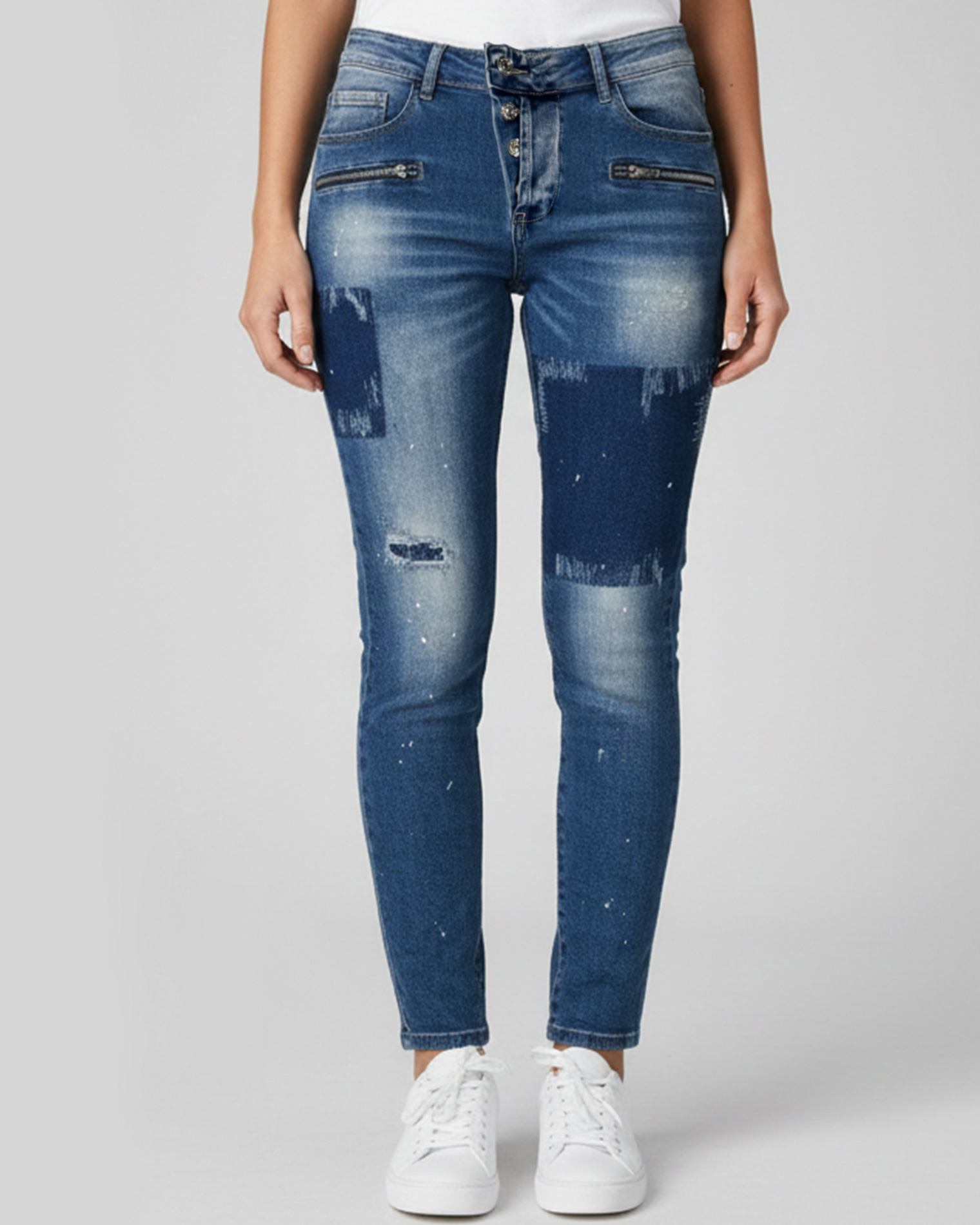 Дънки New Target, Син Цвят