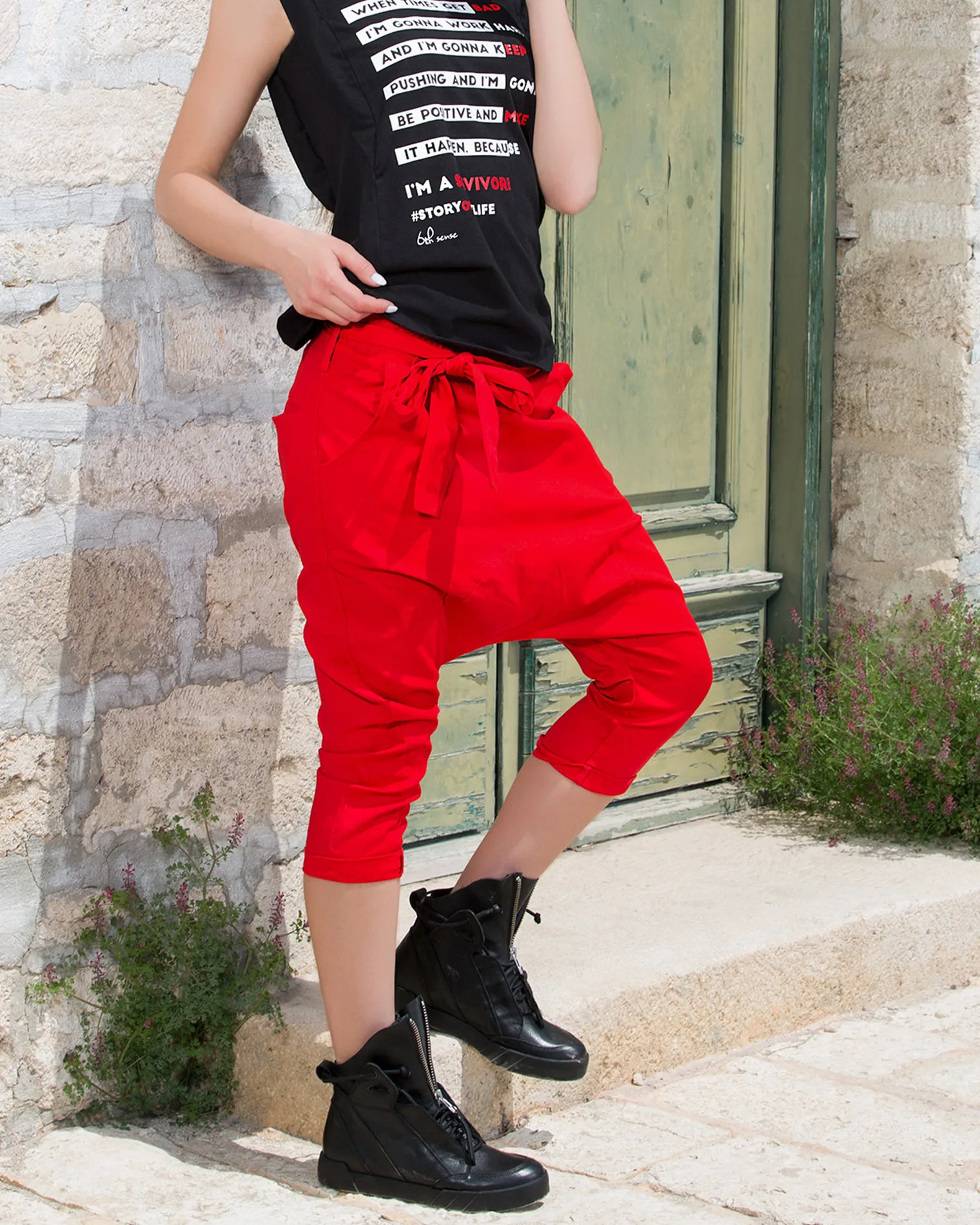 Pantaloni Nassau, Roșu Culoare