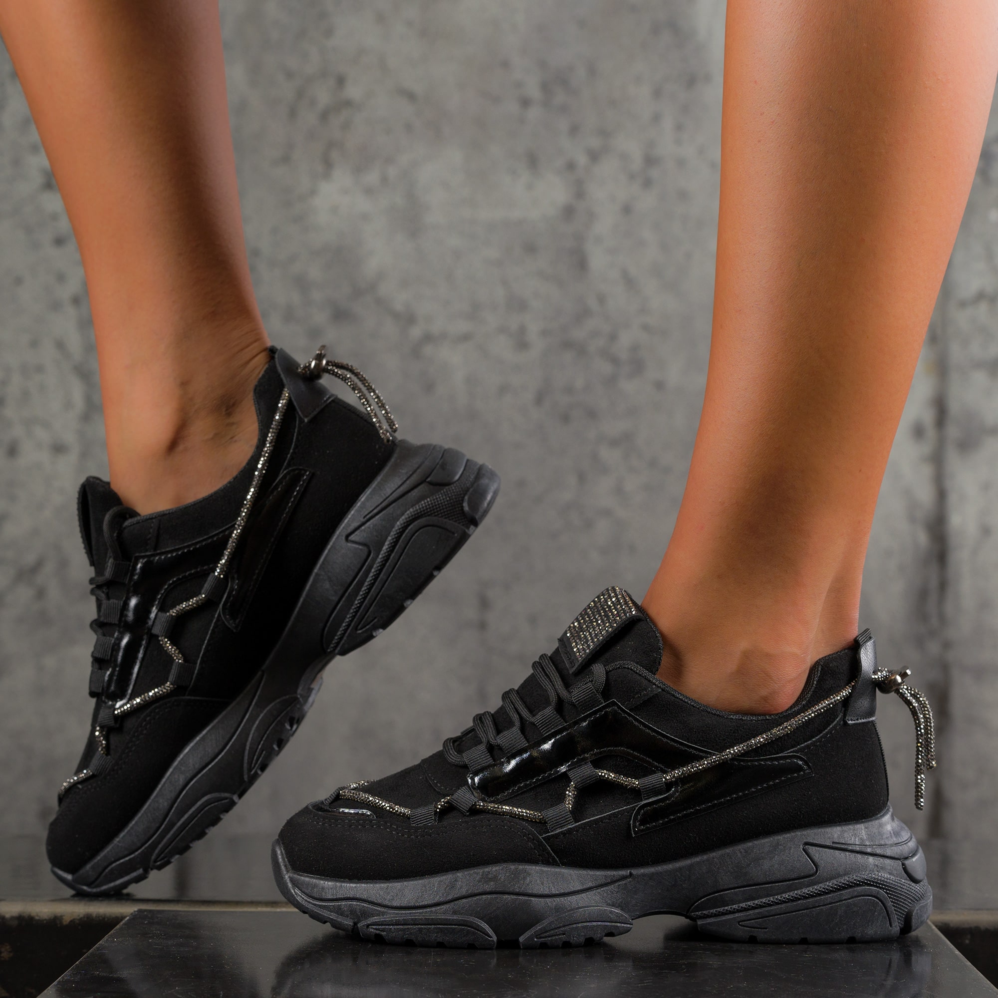 Sneakers Evora, Negru culoare
