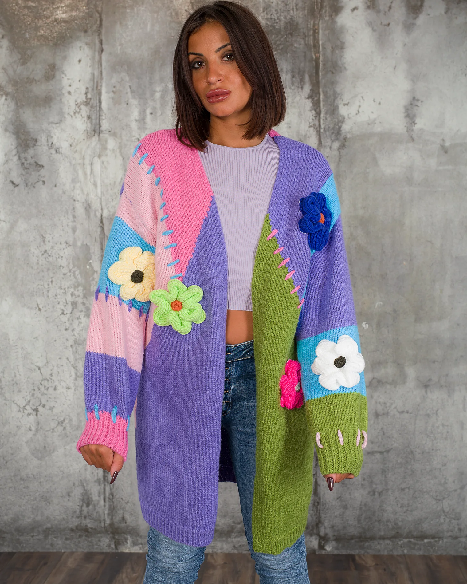 Cardigan Purple Roseville, Mix