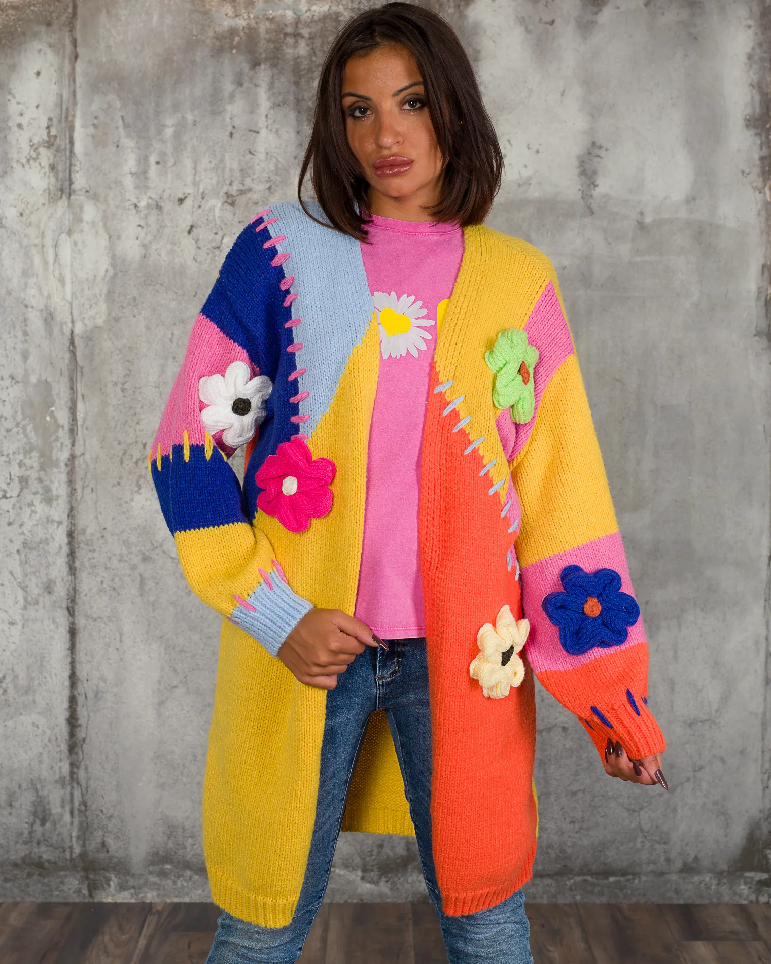 Cardigan Yellow Roseville, Mix