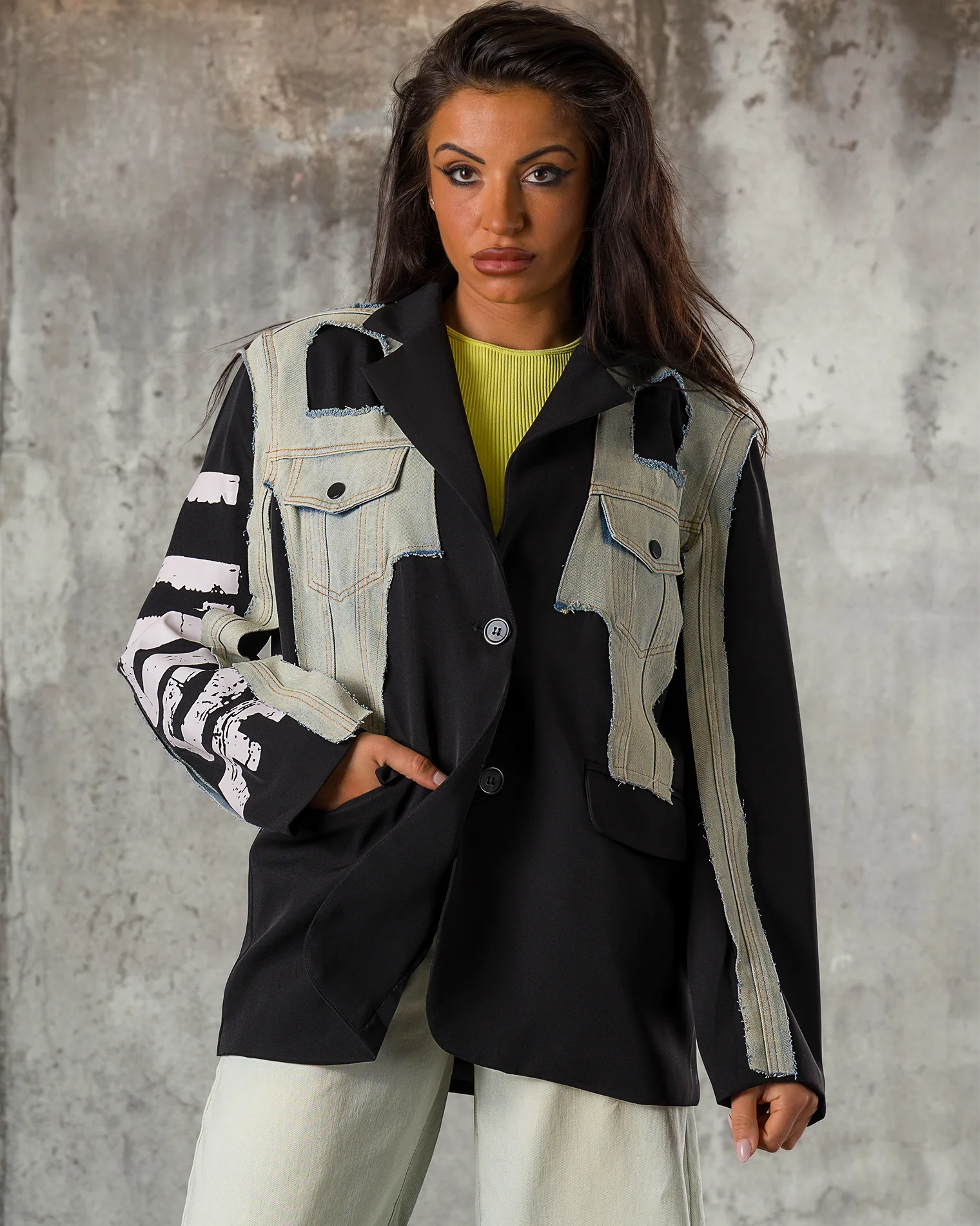 Sacou Be Bold, Negru culoare