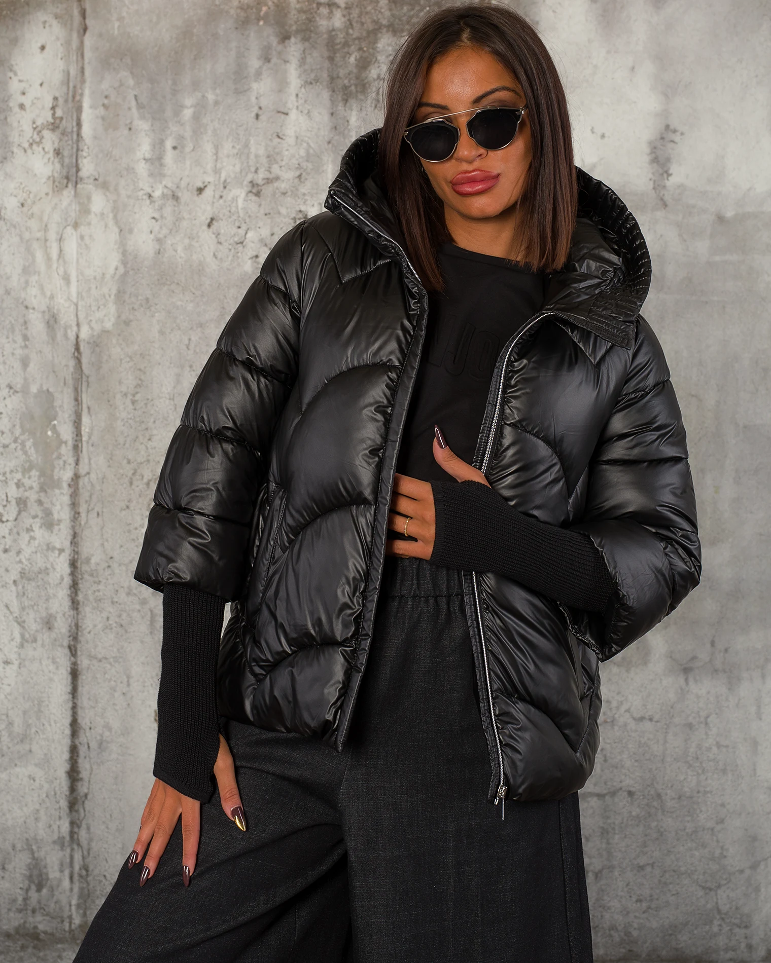 Geaca Celebrity, Culoare Neagra