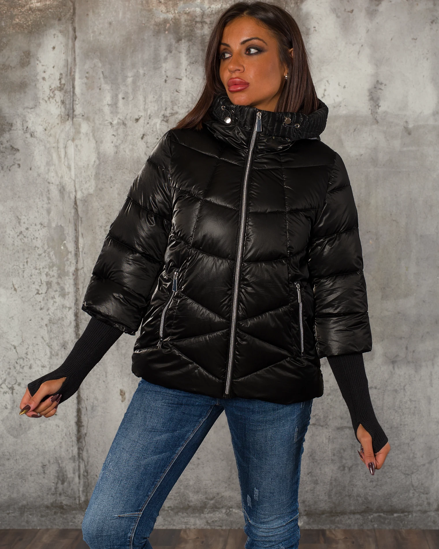 Geaca Flawless, Neagra