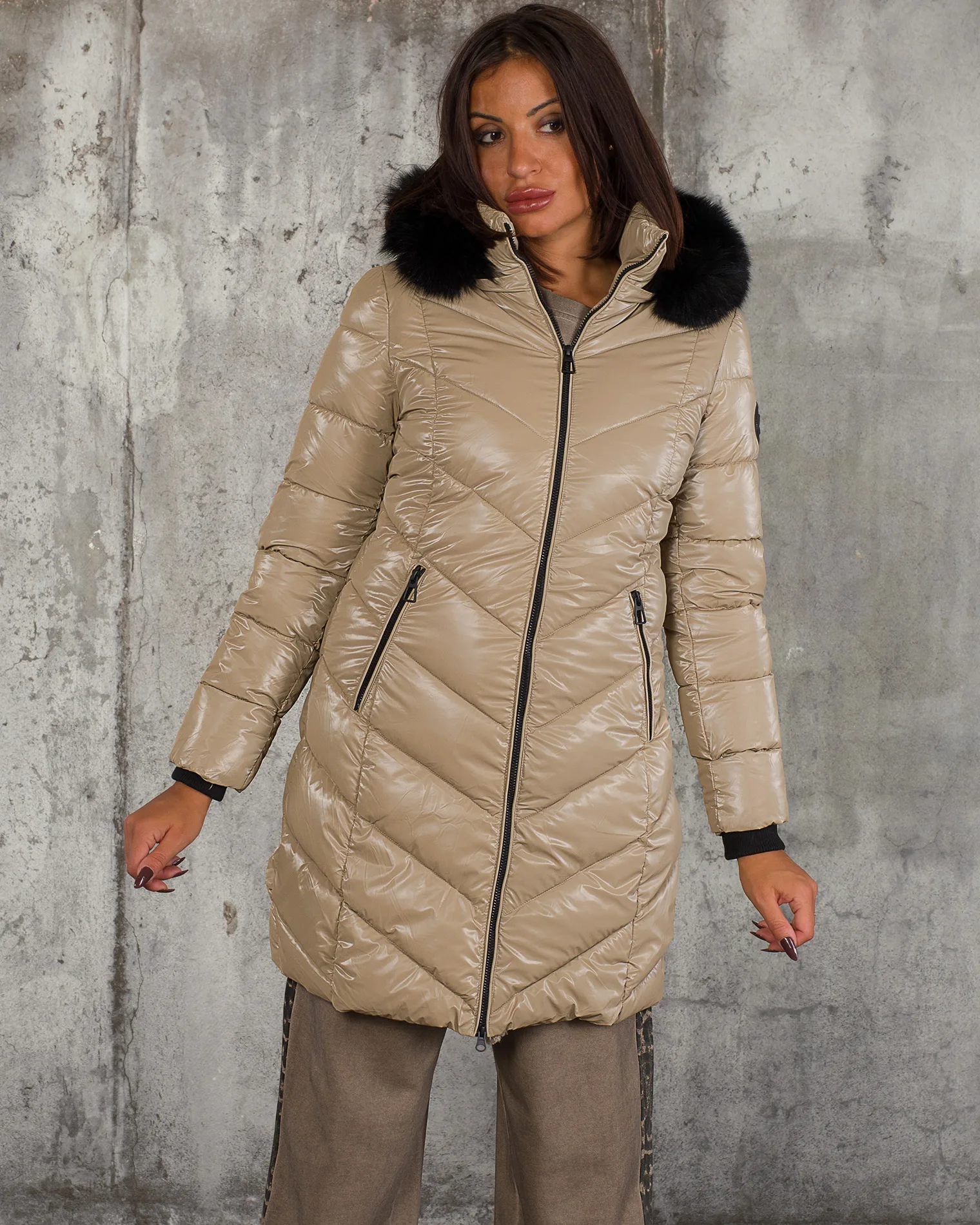 Geaca Have It Your Way, Taupe