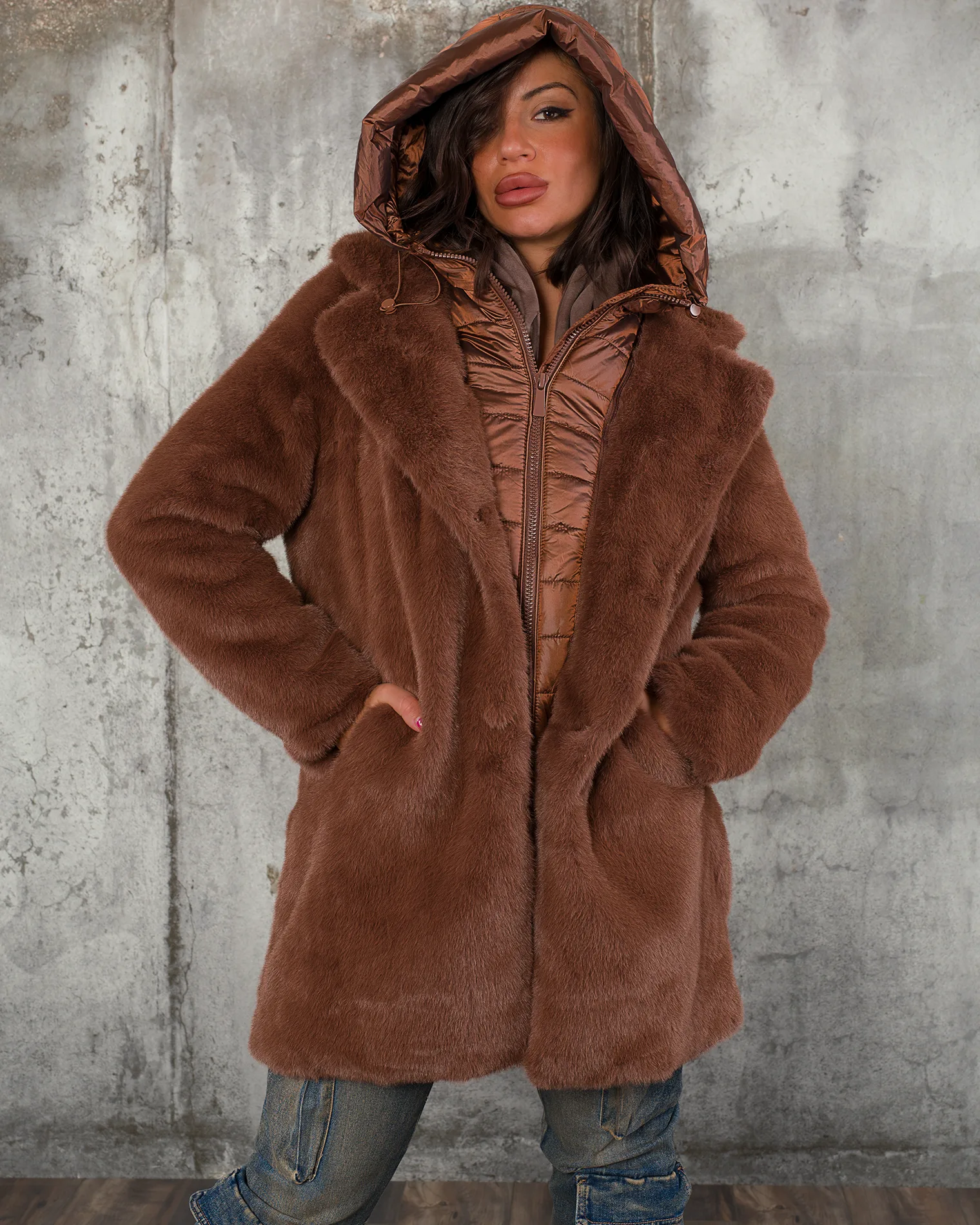 Яке Firestone, Кафяв Цвят