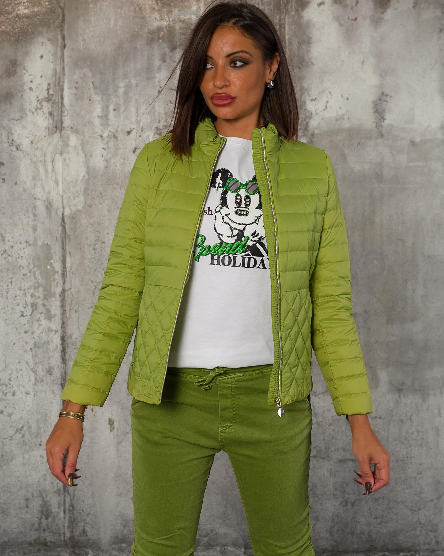 Geaca Interaction, Verde