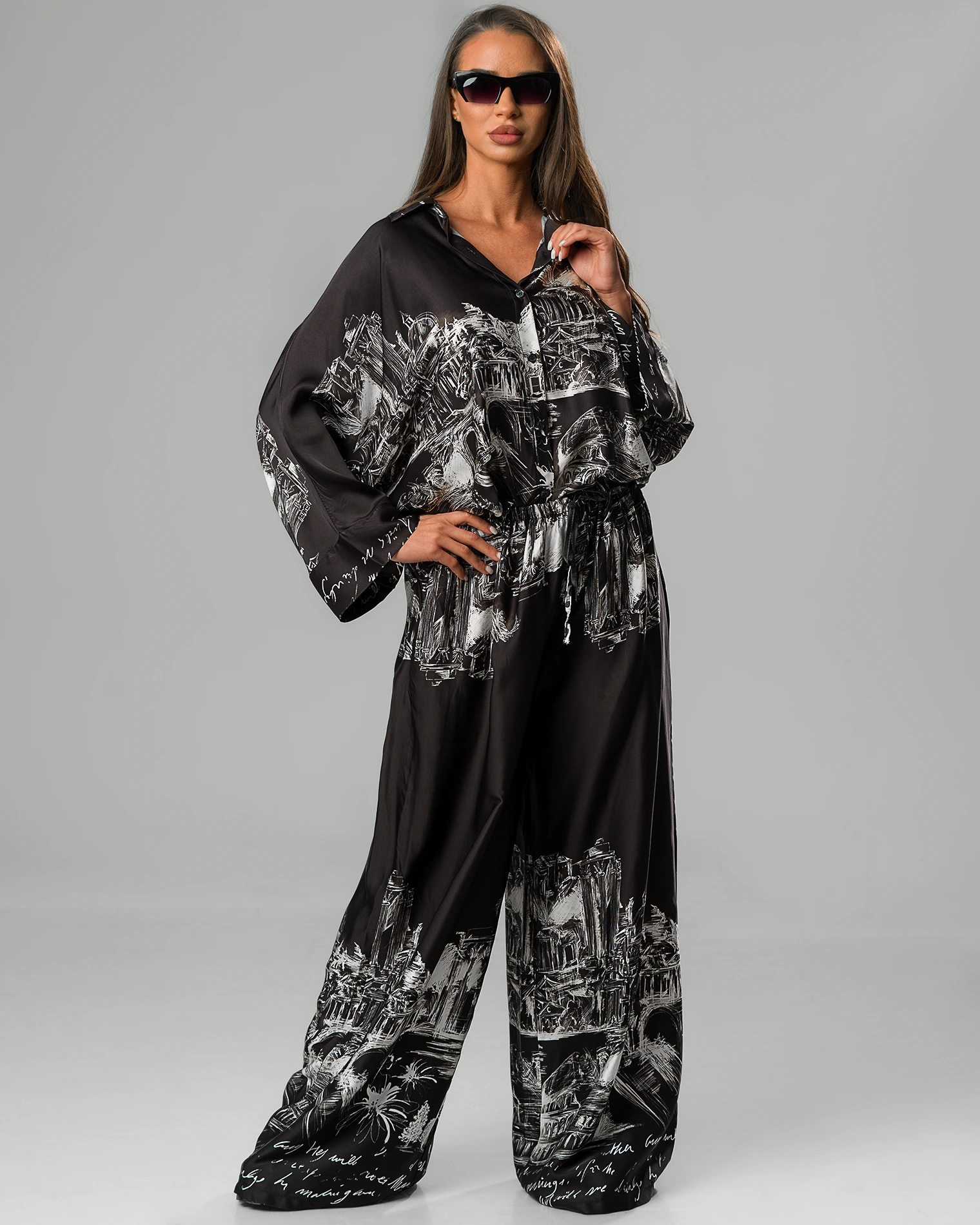 Комплект Allegoria, Черен Цвят