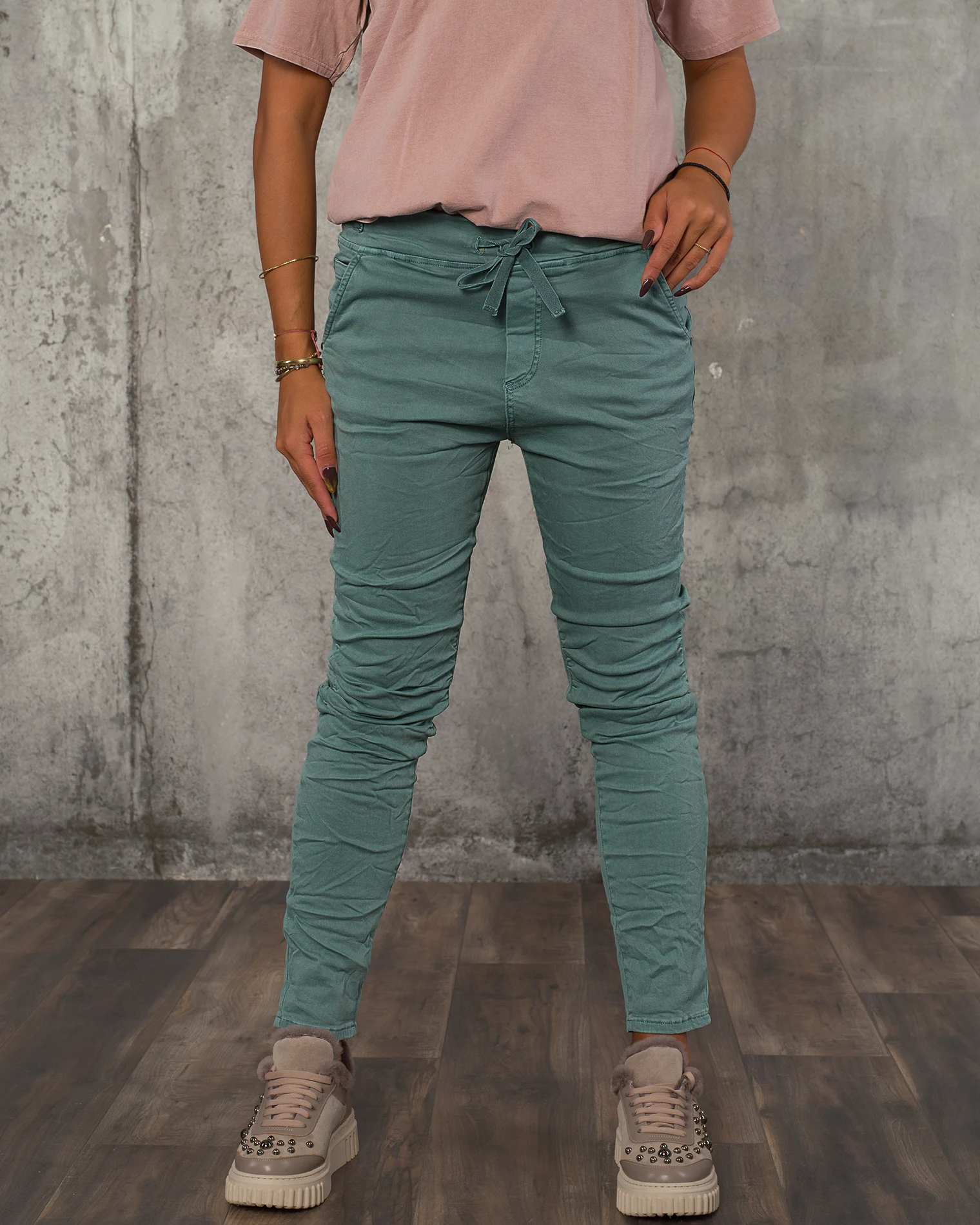 Pantaloni Avalanche, Turcoaz