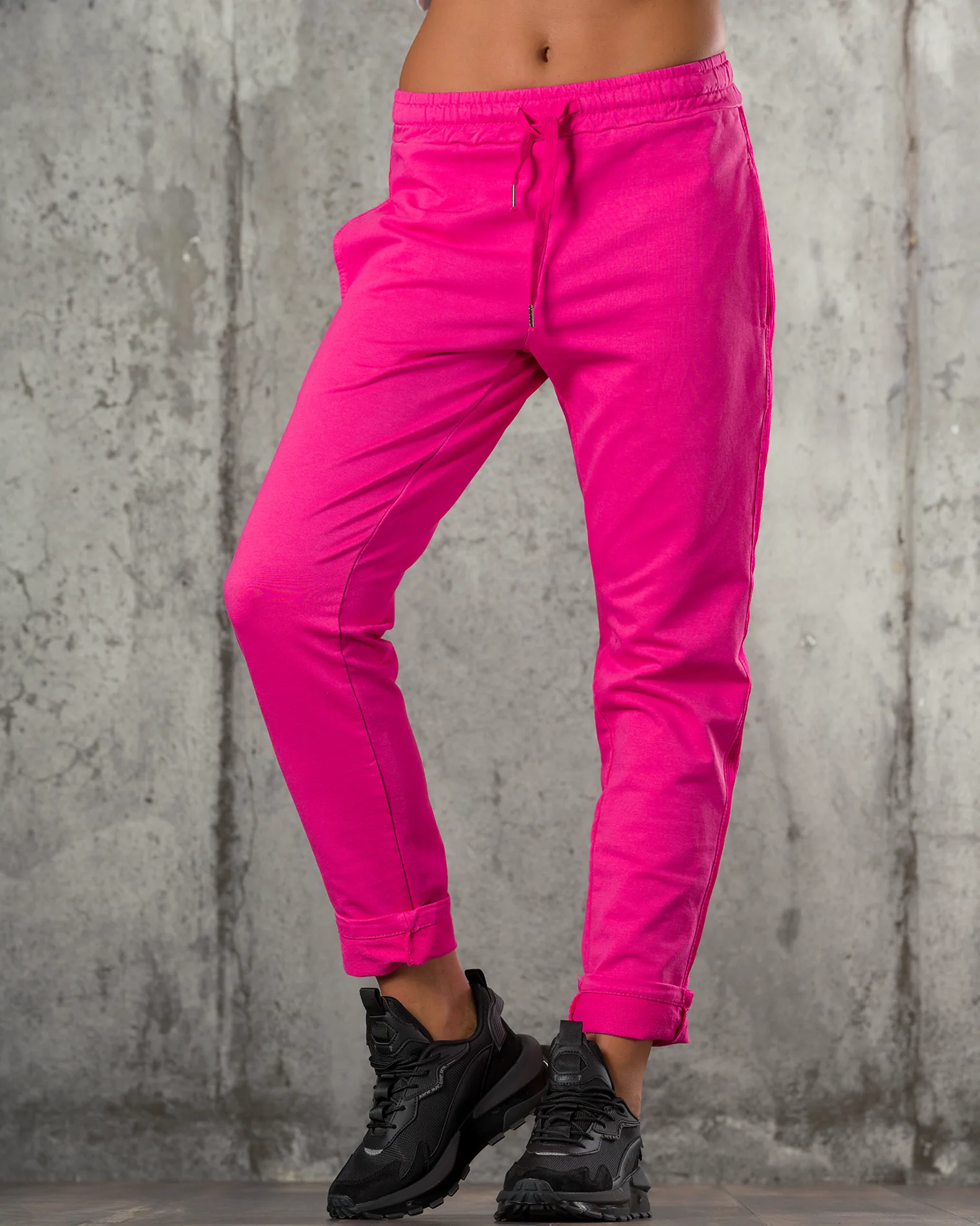 Pantaloni Undercover, Culoare fuchsia