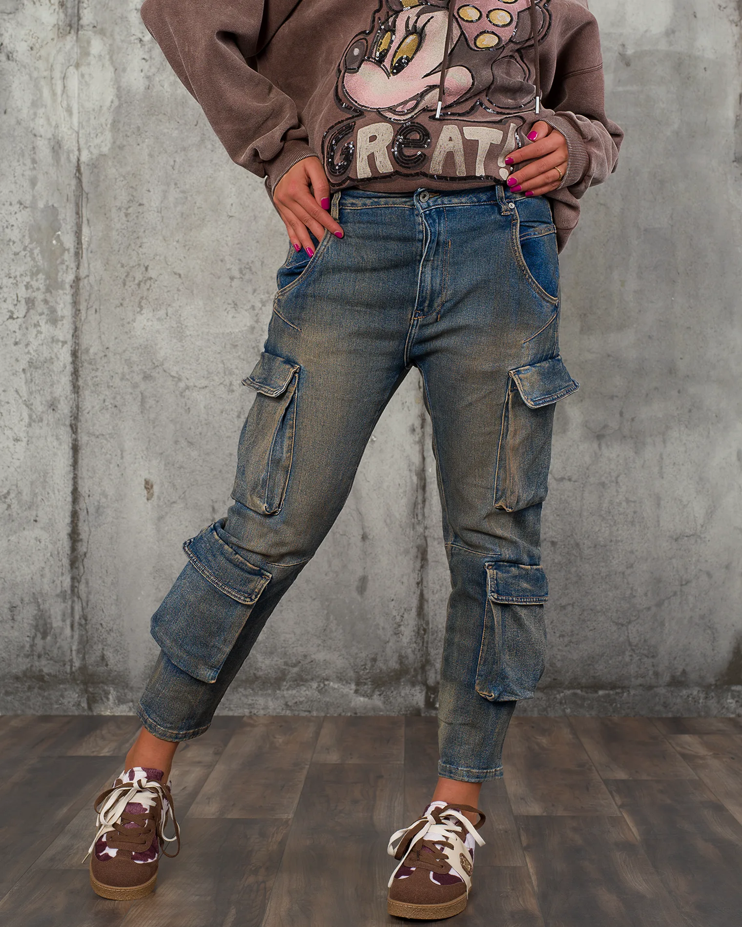 Дънки Denim Fever, Син Цвят