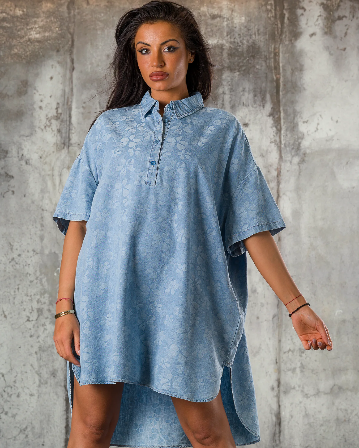 Rochie Emotional, Denim deschis