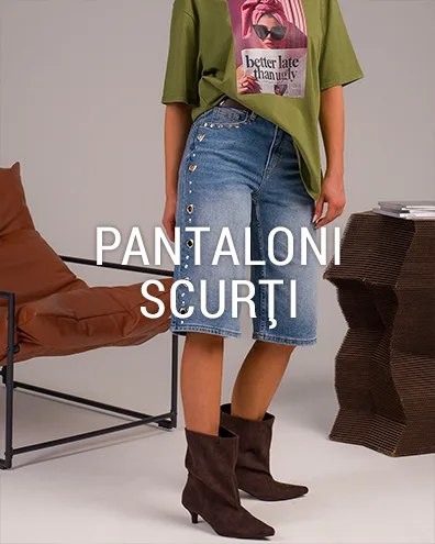 Pantaloni damă scurți
