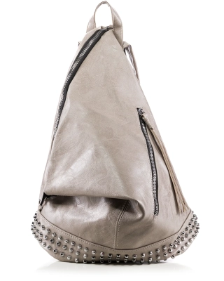 Rucsac cu capse Streets, Culoare gri