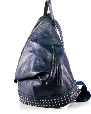 Rucsac cu capse Streets, Culoare albastru inchis