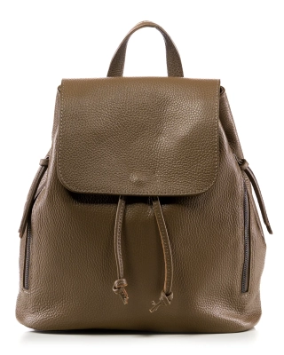 Rucsac Mila, Culoare Taupe inchis