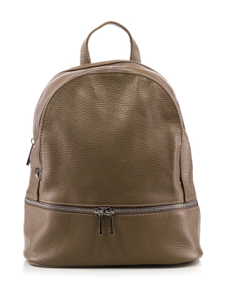 Rucsac Swipe Right, Culoare taupe inchis