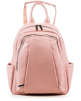 Rucsac Fabiola, Culoare roz pudra