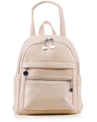 Rucsac It Is What It Is, Culoare bej