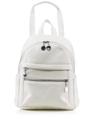 Rucsac It Is What It Is, Culoare alb