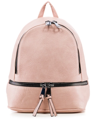 Rucsac Belinda, Culoare roz pudra