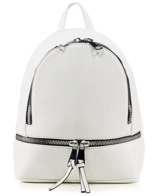 Rucsac Belinda, Culoare alb