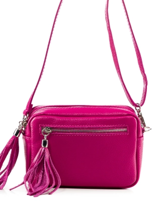 Geanta Pristine, Culoare fuchsia