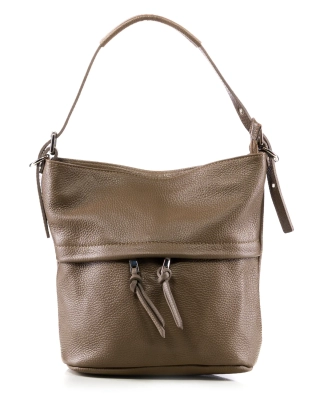 Geanta Over Now, Culoare taupe inchis