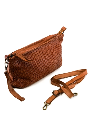 Geanta Frame, Culoare coniac