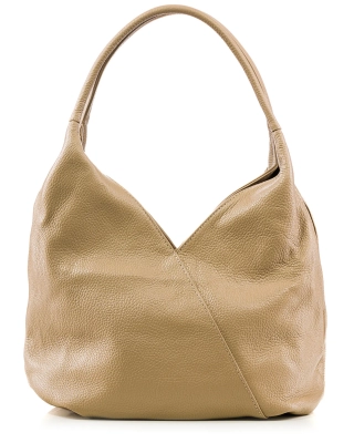 Geanta No Name, Taupe culoare