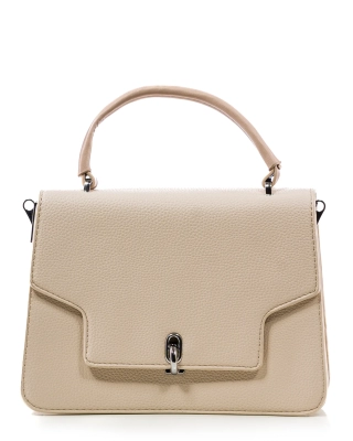 Geanta City Girl, Culoare bej