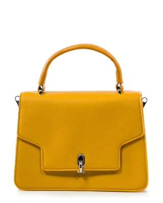 Geanta City Girl, Culoare mustar