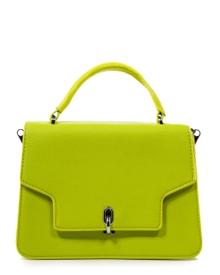 Geanta City Girl, Culoare lime
