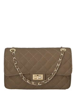 Чанта Never Forget Me, Цвят Таупе