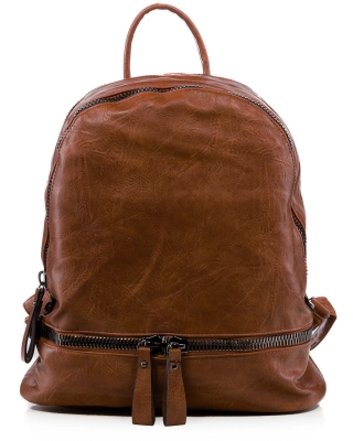 Rucsac Try Again, Culoare cafeniu