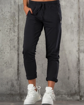 Pantaloni We Can Go, Culoare negru 2XL negru