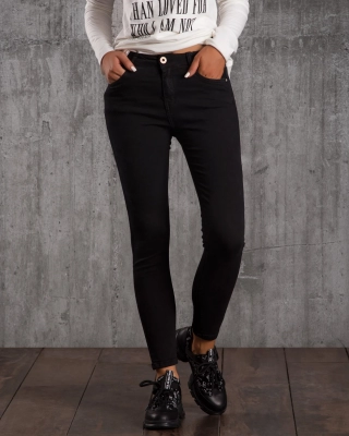 Pantaloni Ciara, Negru Culoare