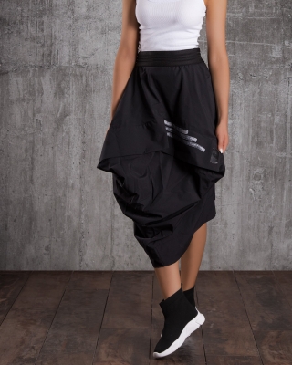 Fustă extravagantă Flashy, Negru Culoare