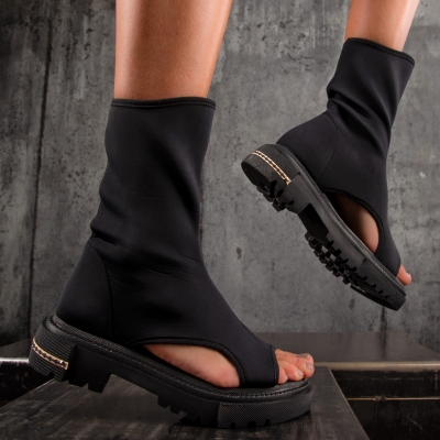 Cizme decupate Smokey, Negru Culoare