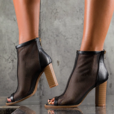 Botine Jarell, Culoare negre