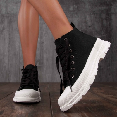 Adidași Panama, Negru Culoare 38 negru