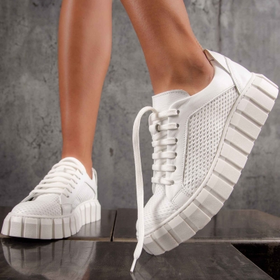 Adidași Metaphore, Alb Culoare 40 бял с бяло