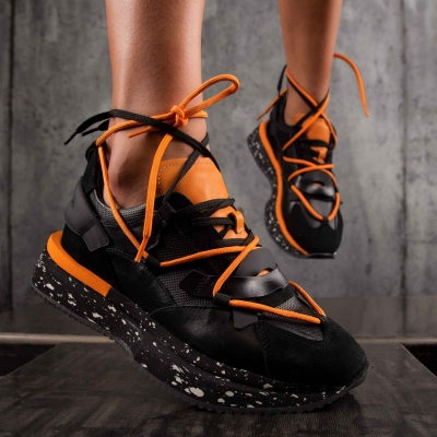 Adidași Tangerine, Negru Culoare