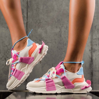 Adidași Acid Rainbow, Roz culoare 39 roz