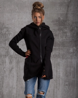 Hanorac Believe In Black, Negru Culoare