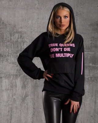 Hanorac Multiply, Negru Culoare