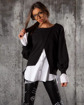 Bluză Fearless, Negru Culoare