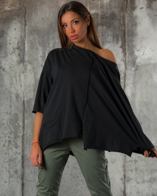 Bluza dama Cutie Pie, Negru culoare