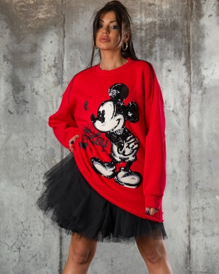 Bluza It Is Me, Culoare rosu